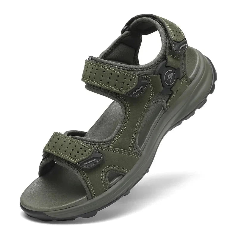 Men's Hiking Sandals with Anti-Slip Sole – Adjustable Straps, Open-Toe Design for Trail Walking & Summer Outdoor Adventures
