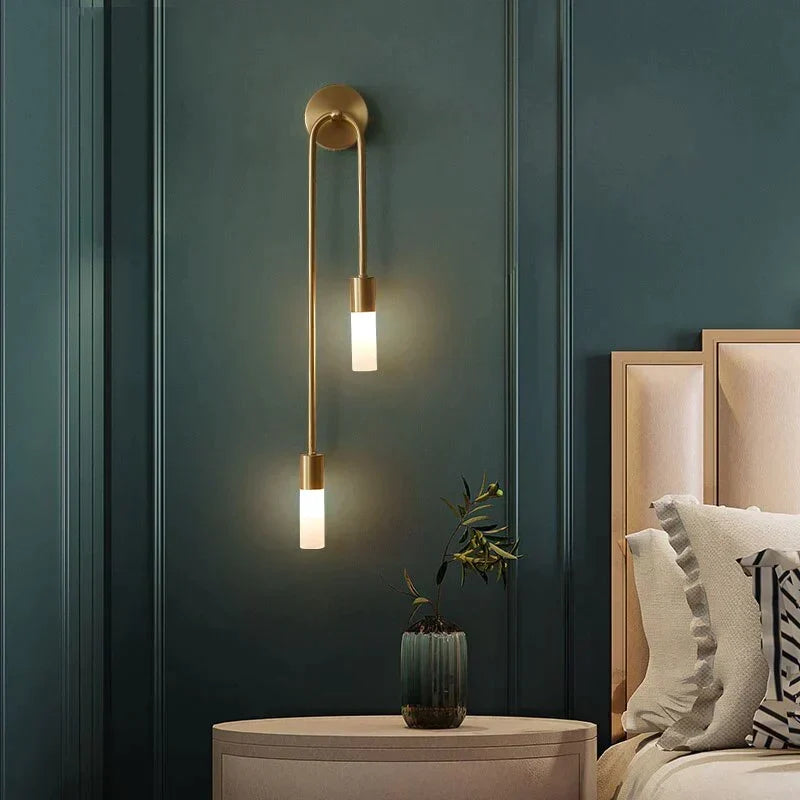 Dual-Direction LED Wall Sconce with Up & Down Light for Bedroom, Hallway, and Living Room
