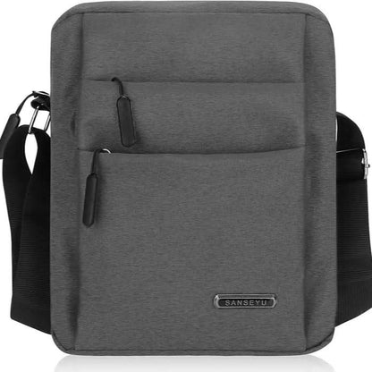 Water-Resistant Crossbody Messenger Bag with Security Zipper for Men – Urban Commuter Sling Bag for Travel & Daily Carry