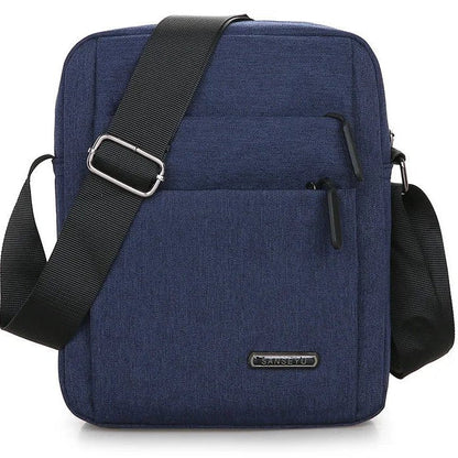 Water-Resistant Crossbody Messenger Bag with Security Zipper for Men – Urban Commuter Sling Bag for Travel & Daily Carry