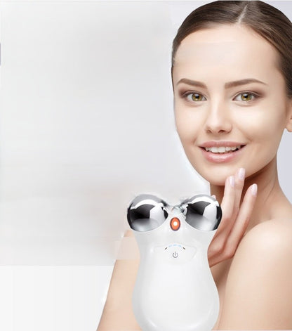 Handheld Facial Toning Wand with Microcurrent Technology for Anti-Aging Skin Care at Home & Travel