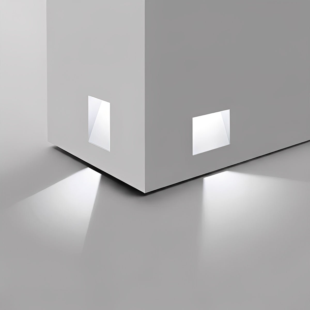 Flush-Mount LED Step Light with Motion Sensor for Stairs & Hallways – Automatic Low-Profile Night Light 3W Aluminum Housing 110° Beam – Choo