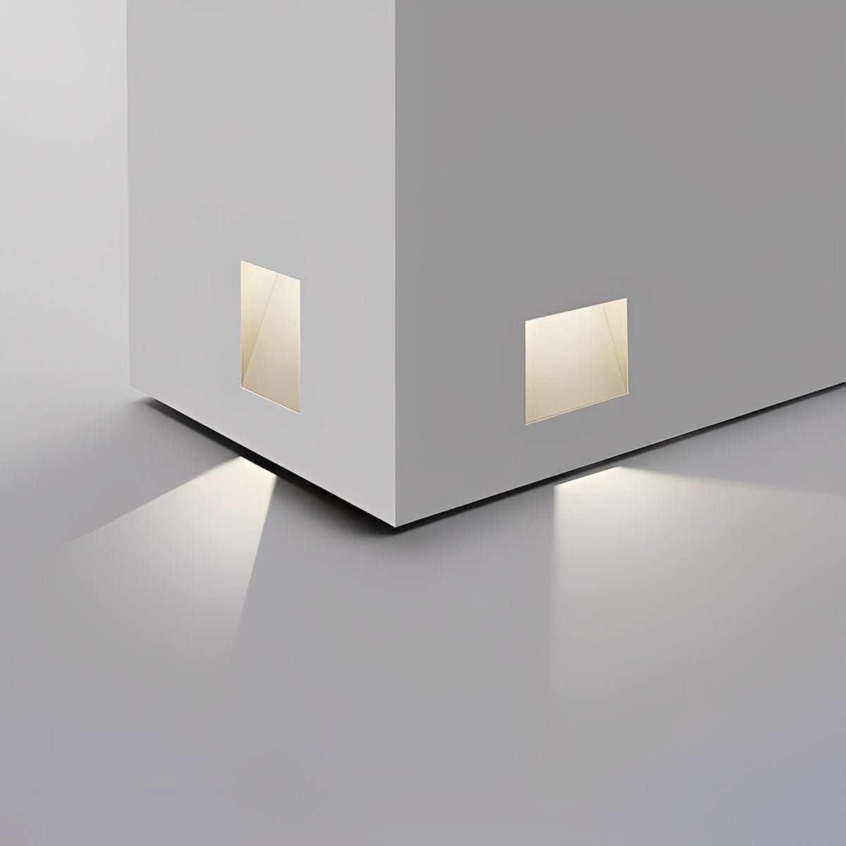 Flush-Mount LED Step Light with Motion Sensor for Stairs & Hallways – Automatic Low-Profile Night Light 3W Aluminum Housing 110° Beam – Choo