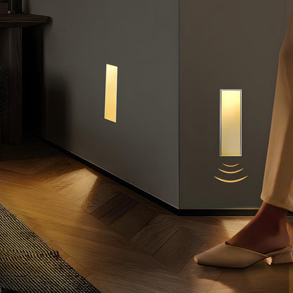 Flush-Mount LED Step Light with Motion Sensor for Stairs & Hallways – Automatic Low-Profile Night Light 3W Aluminum Housing 110° Beam – Choo