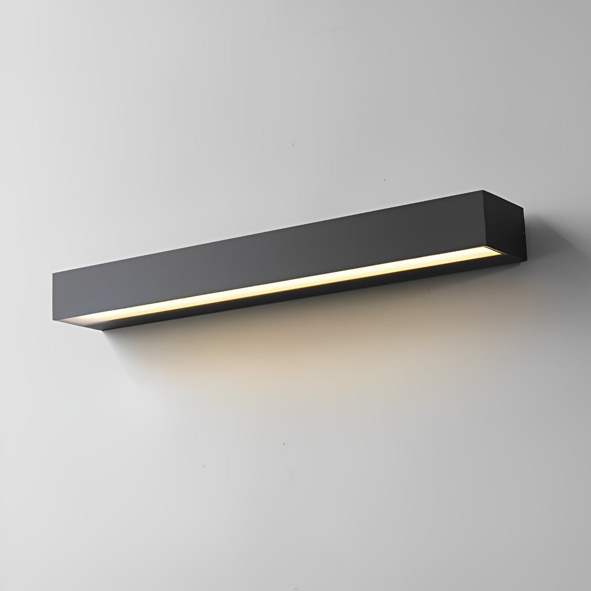 LED Exterior Sconce Fixture 8-32 Inch Hardwired IP65 Waterproof Black Aluminum for Porch Patio Garage Courtyard Stairway Hallway