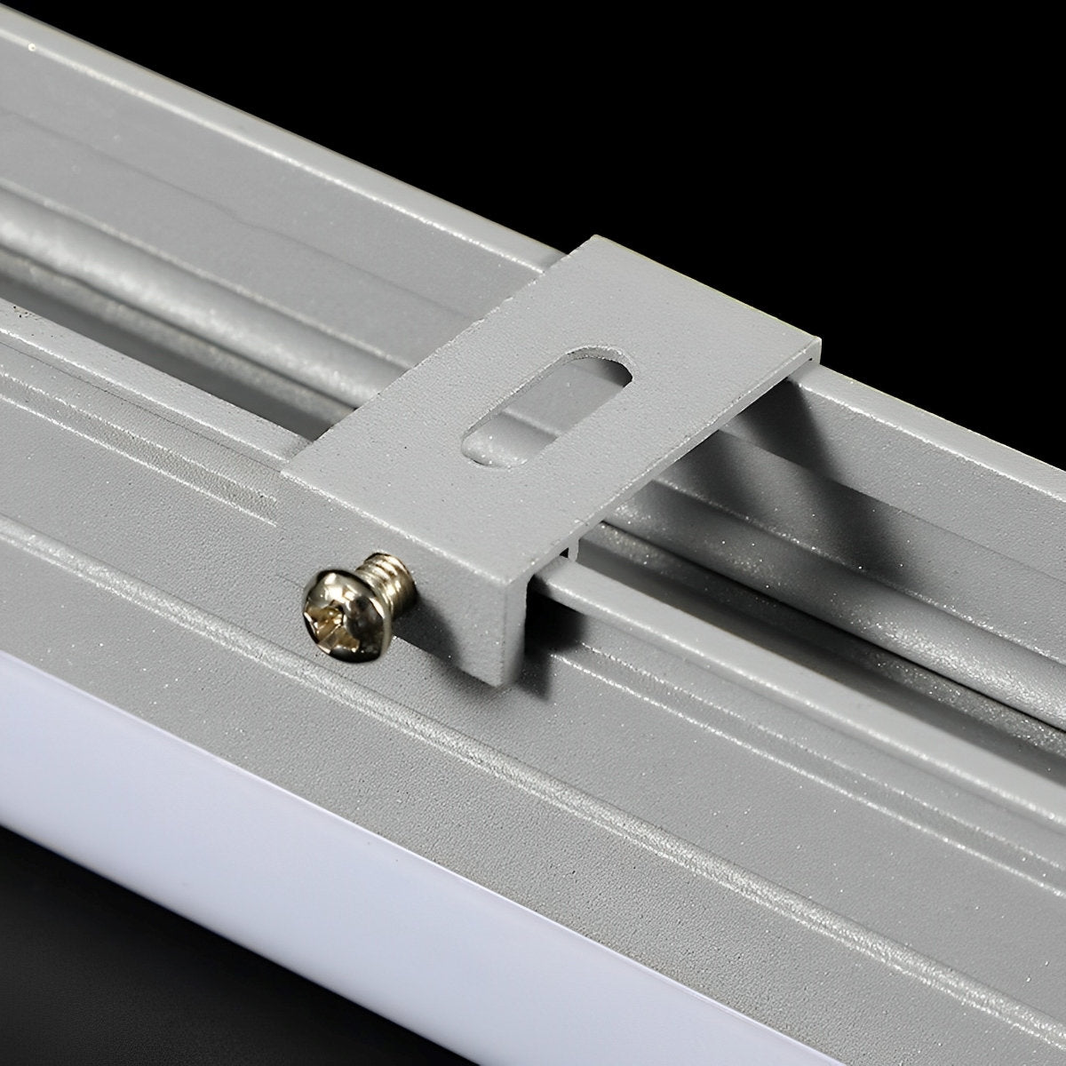 Recessed Aluminum Strip Light for Building Facades 12W Per Foot Waterproof Outdoor Wall Lighting for Commercial Architecture and Residential