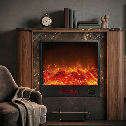 HEARTHRECESS – LED Fireplace Light for Cozy Heated Glow