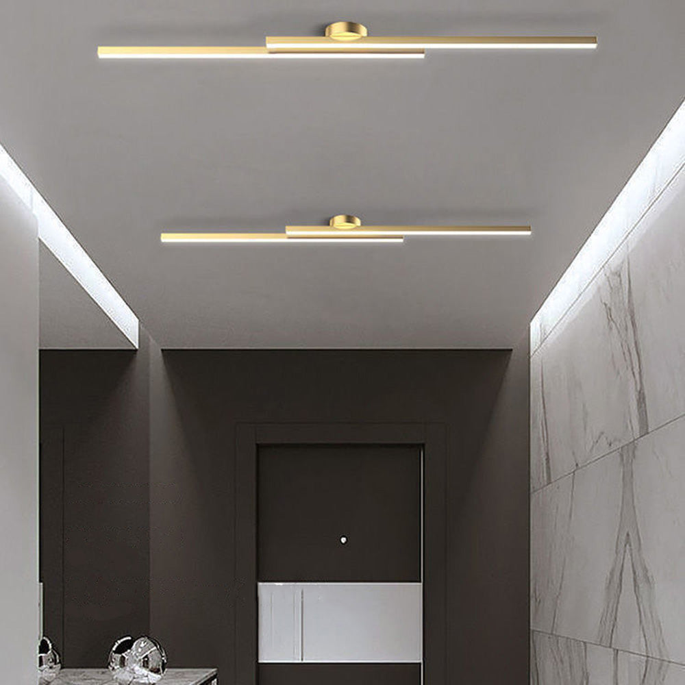 Semi-Flush LED Ceiling Light – Modern Aluminum Design, Dimmable & Color-Changing Options for Bedroom, Living Room & Kitchen