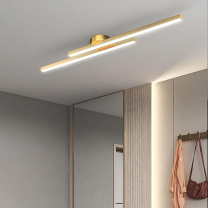 Semi-Flush LED Ceiling Light – Modern Aluminum Design, Dimmable & Color-Changing Options for Bedroom, Living Room & Kitchen