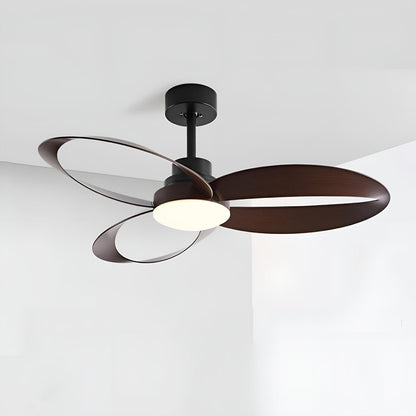 42 Inch Reversible Ceiling Fan with LED Light | 6-Speed Remote Control for Bedroom Living Room | Adjustable Color Temperature 3000K-6000K
