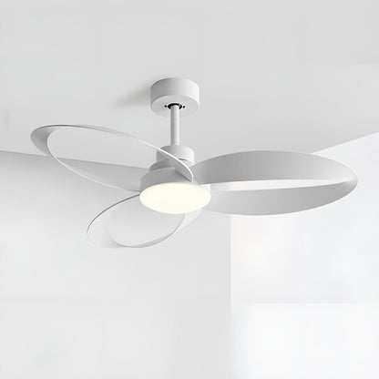 42 Inch Reversible Ceiling Fan with LED Light | 6-Speed Remote Control for Bedroom Living Room | Adjustable Color Temperature 3000K-6000K