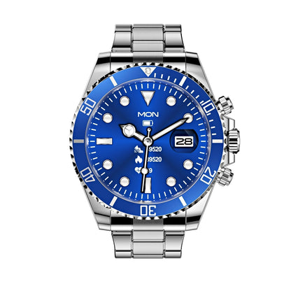 Men's Bluetooth Smartwatch with Heart Rate Monitor & Rotating Bezel for Calls & Fitness Tracking