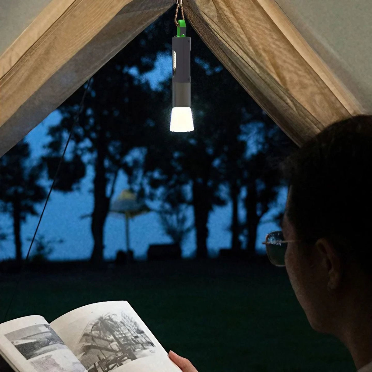 High-Intensity LED Torch with Adjustable Focus & Multiple Modes for Outdoor Camping, Emergency Use, Search & Rescue