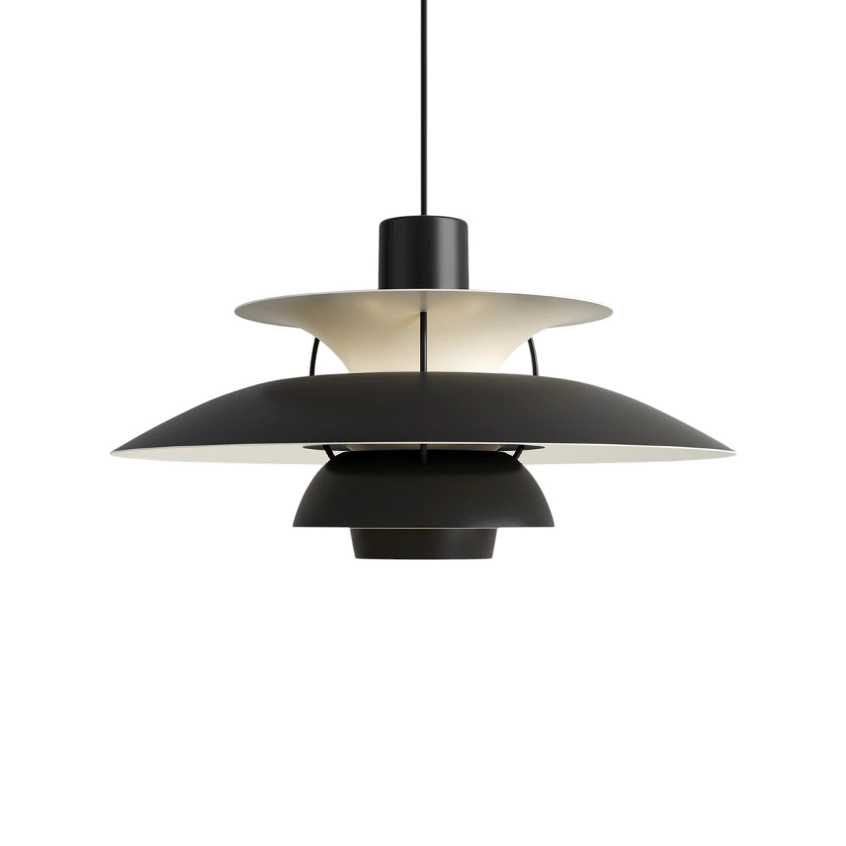 Multi-Layer Aluminum Pendant Light – Modern Scandinavian Tiered Hanging Fixture for Dining Room, Kitchen Island & Living Room