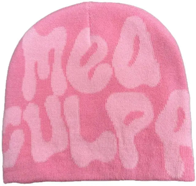 Knit Beanie Hat Warm Winter Cap Unisex Soft Stretch Skullcap Cold Weather Headwear Y2K Retro Cozy Slouchy Style Daily Casual