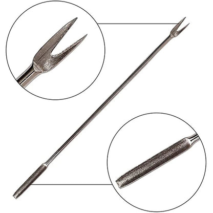 Seafood Tool Kit - Stainless Steel Crab Crackers and Lobster Forks