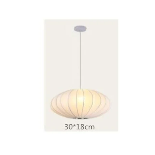 Handwoven Silk Sphere Suspension Fixture White for Dining Areas Living Rooms Bedrooms Ambient Overhead Lighting Touch Control Iron Frame Wov
