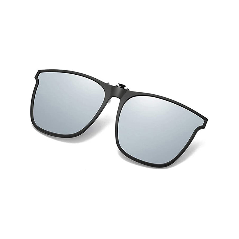 Polarized Clip-On Sunglasses for Prescription Glasses – Flip-Up UV Protection Eyewear for Men & Women Driving Outdoor Sports