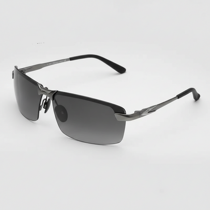 Self-Tinting Driver Sunglasses with Anti-Glare Polarized Lenses – 100% UV Protection Transition Eyewear for Daytime & Night Driving