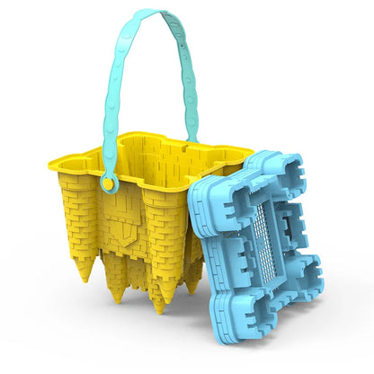 Castle Builder Beach Toy Set for Kids – Durable Molds & Tools for Sand Play, Creative Outdoor Fun for Boys & Girls