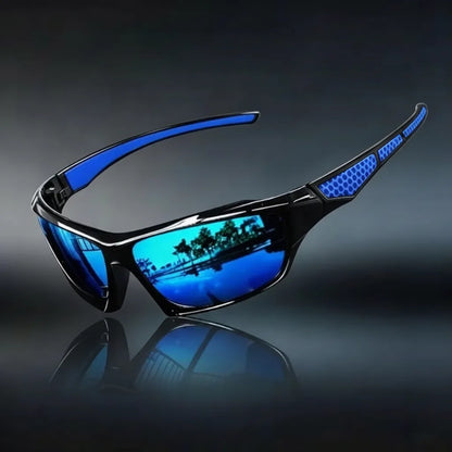 Polarized Metal Sunglasses with UV400 Protection for Men & Women | Driving Sports Outdoor Eyewear