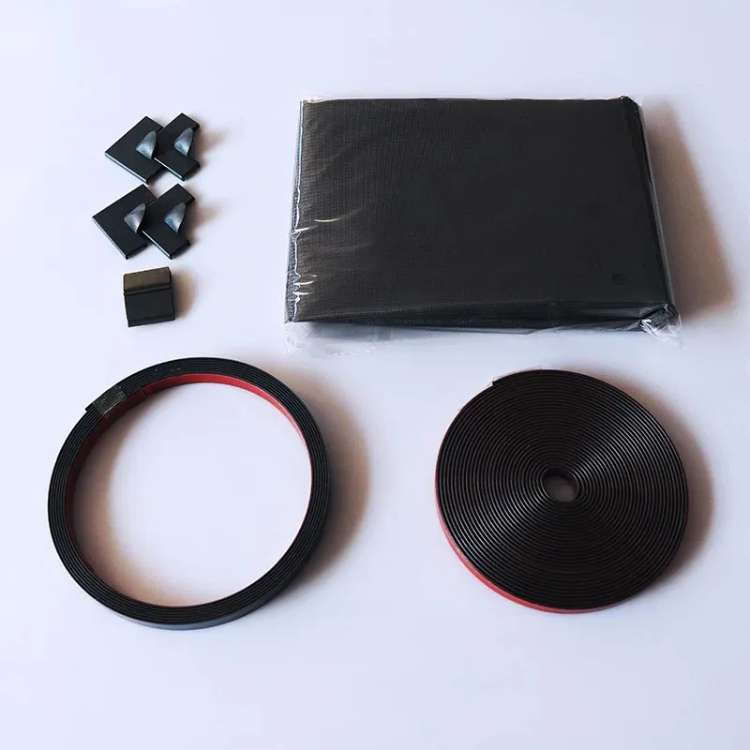 Self-Sealing Window Screen with 26 Magnetic Closures – Insect Barrier for Fresh Air Ventilation
