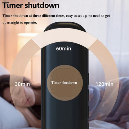 Under-Pillow Sleep Speaker with Bone Conduction Audio & 11 Nature Sounds for Bedtime Listening