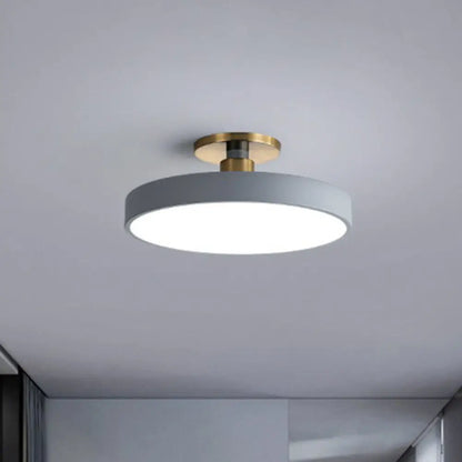 Acrylic Round LED Ceiling Light Fixture for Kids Room, Bedroom & Playroom - Modern Low-Profile Design - Choose 12, 16, 20 or 24 Inch