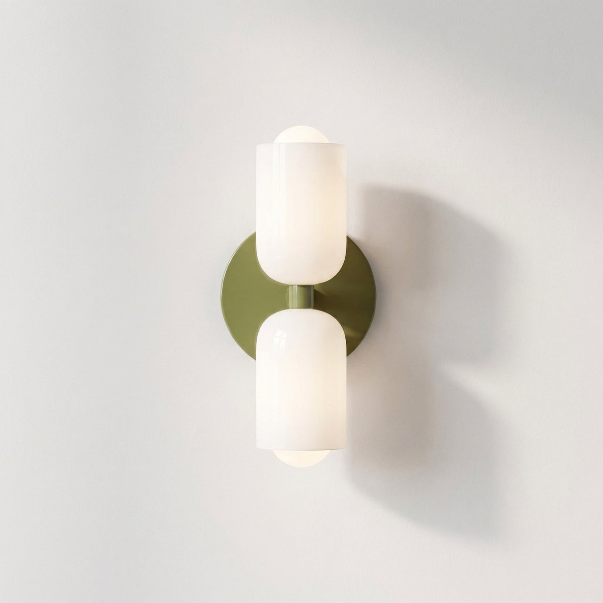 Dual-Direction Wall Sconce with Matte Finish for Modern Interiors – E27 LED Compatible, Up & Down Light