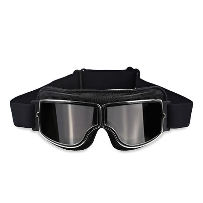Protective Eyewear for Prescription Glasses – Anti-Fog Safety Goggles with UV Shield & Adjustable Strap for Motorcycle Riding, Outdoor