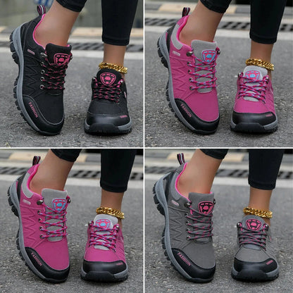 Women's Waterproof Hiking Boots with Breathable Comfort and Grip Sole for Outdoor Trails, Forest Walks & Everyday Adventures