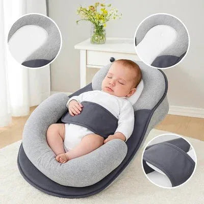 Infant Sleep Wedge Pillow with 15° Incline for Reflux Relief and Better Rest