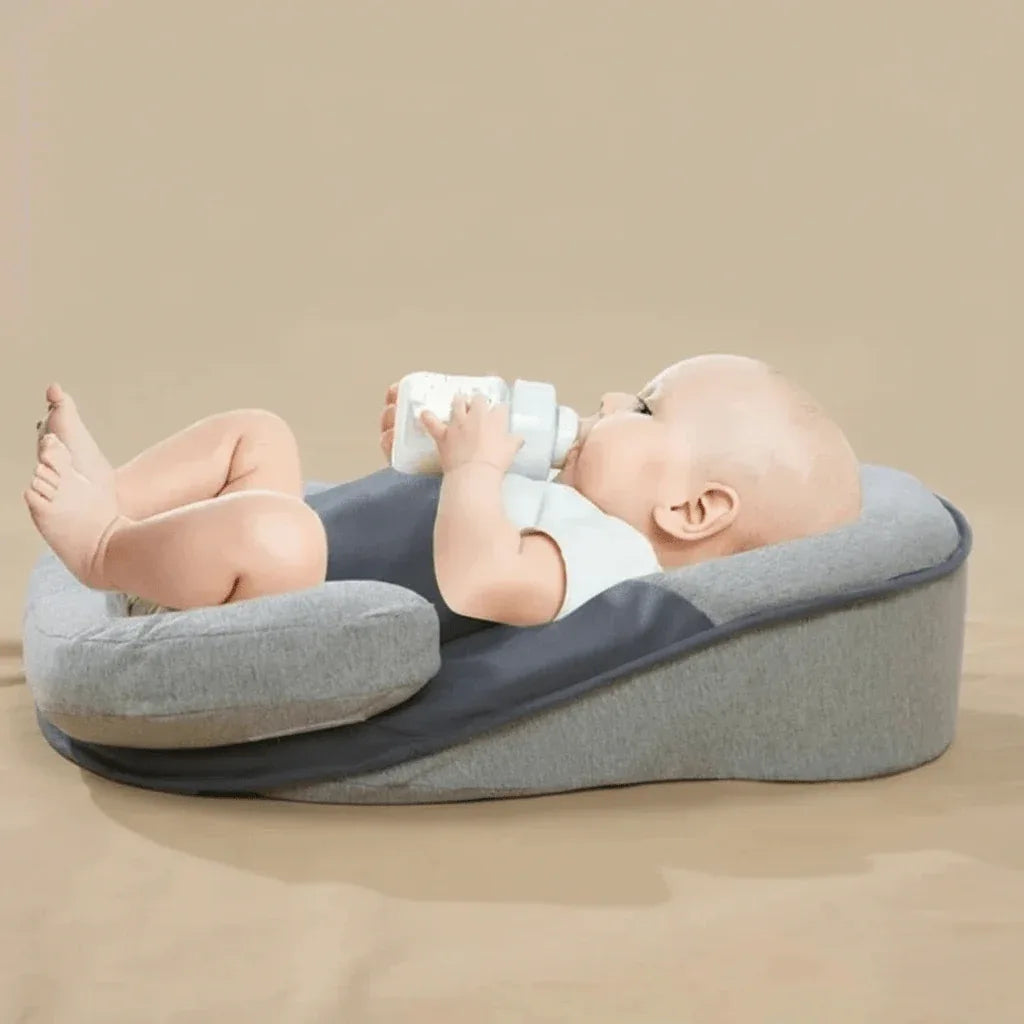 Infant Sleep Wedge Pillow with 15° Incline for Reflux Relief and Better Rest