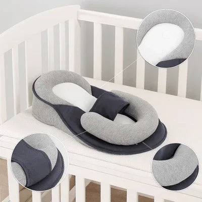 Infant Sleep Wedge Pillow with 15° Incline for Reflux Relief and Better Rest