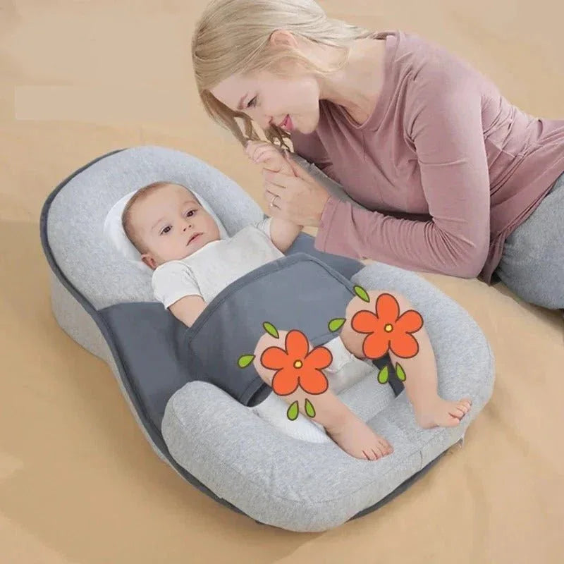 Infant Sleep Wedge Pillow with 15° Incline for Reflux Relief and Better Rest