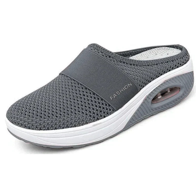 Women's Cushioned Walking Sneakers with Air Sole Technology for All-Day Comfort and Joint Support