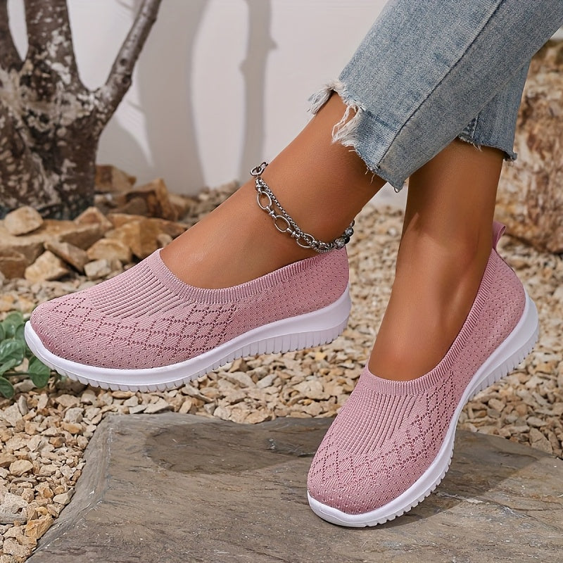 Women's Cushioned Recovery Slippers with Arch Support – Breathable Slip-On House Shoes for Wide Feet & All-Day Wear