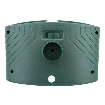 Motion-Activated Animal Deterrent with Solar Panel for Yard Protection | Ultrasonic Pest Control Device for Deer Dogs Raccoons