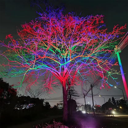 Outdoor Landscape Spot Light | Waterproof RGB LED with Adjustable Power Options | Ideal for Garden and Patio Illumination