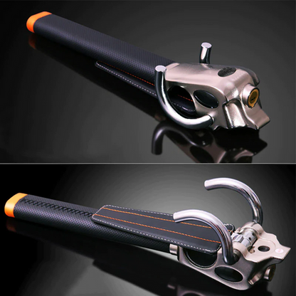 Secure Lock | Car Steering Wheel Lock with Three-Direction Design | Durable Anti-Theft Solution for Vehicle Protection