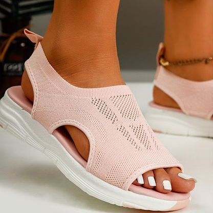 Women's Arch Support Slip-On Athletic Sandals with Cushioned Footbed for All-Day Comfort