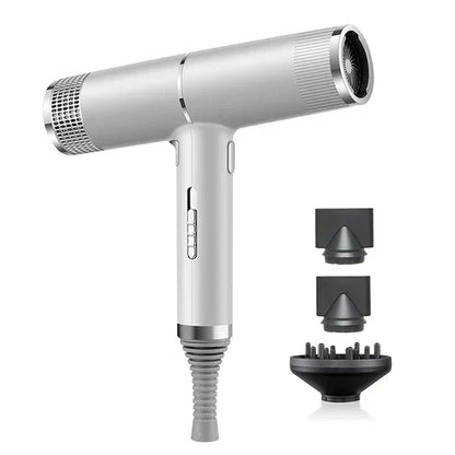 Professional Lightweight Hair Dryer with High-Speed Brushless Motor & Ionic Technology for Fast Drying | Salon-Quality Blow Dryer for