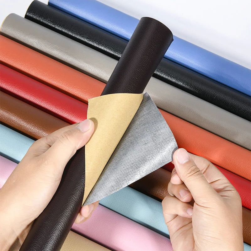 Leather Repair Tape Self-Adhesive Patch for Couch Sofa Chair Furniture Fix Scratch Tear Hole Restoration Vinyl Cover 20x54 Inch Large