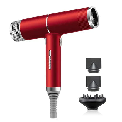 Professional Lightweight Hair Dryer with High-Speed Brushless Motor & Ionic Technology for Fast Drying | Salon-Quality Blow Dryer for
