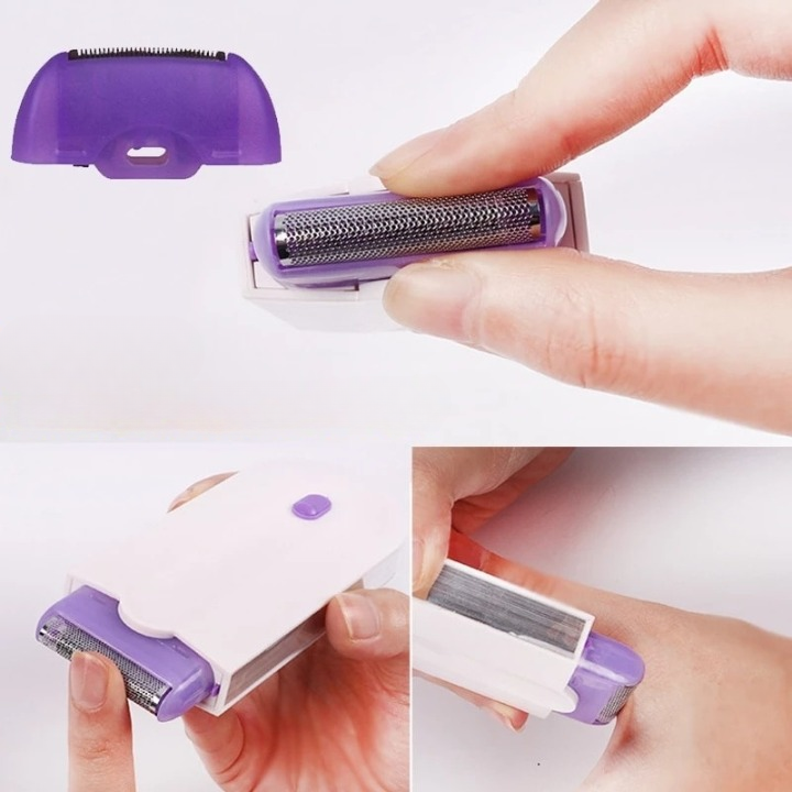 Gentle Touch Hair Remover for Face & Body – USB Rechargeable Skin-Safe Trimmer for Women