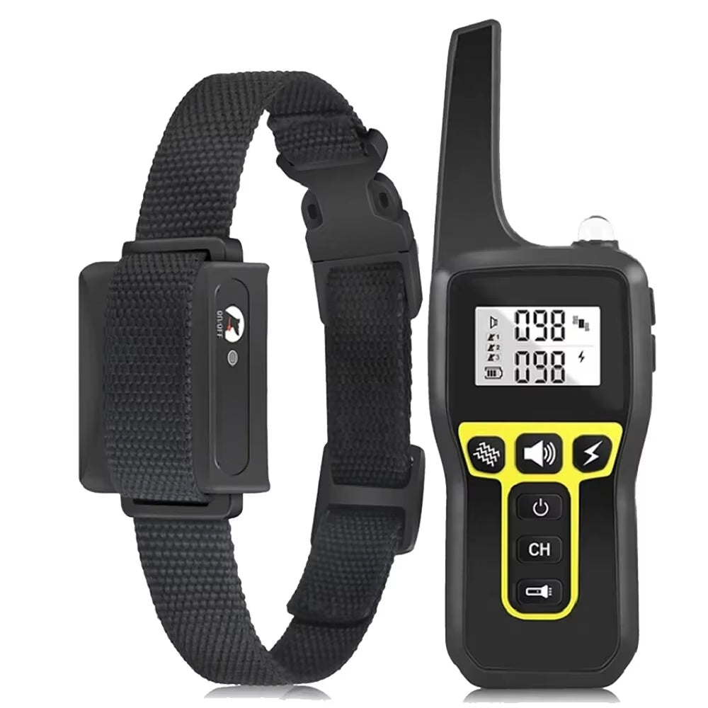 Remote Dog Training Collar with 3 Correction Modes, 3280 ft Range, Waterproof Rechargeable E-Collar for Small to Large Dogs 4-120 lbs