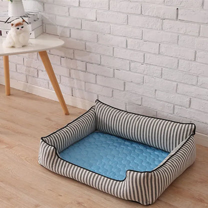 Self-Cooling Dog Mat | Gel-Free Heat Relief Pad for Summer | Machine Washable | 6 Sizes for Small to Large Dogs