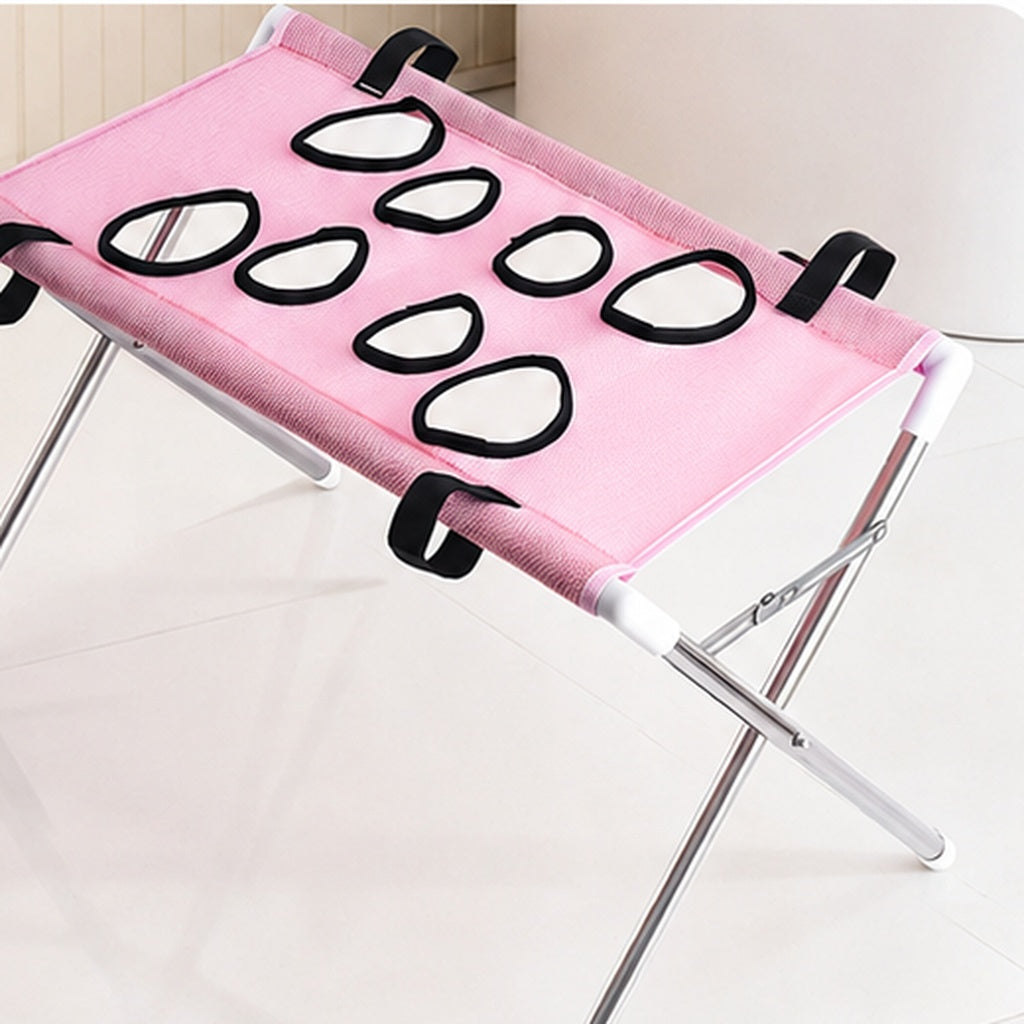 Ortekor Foldable Pet Grooming Stand for Cats & Small Dogs - Bathing & Nail Trimming Support for Less Squirming