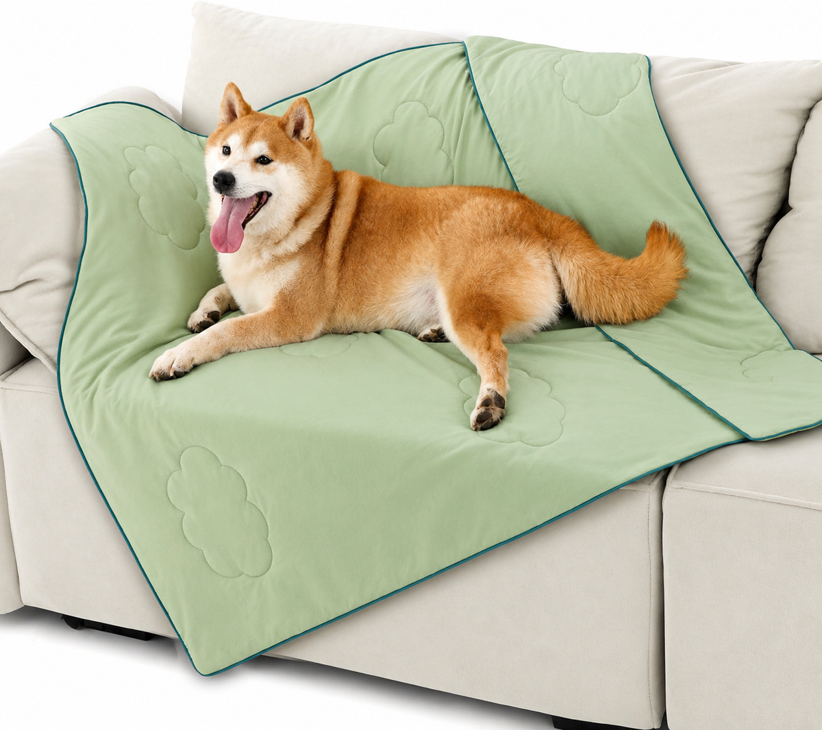 Cozy Pet Collection | Cooling Blanket for Dogs with Q-MAX>0.4 | Washable Summer Throw for Comfort in Hot Weather