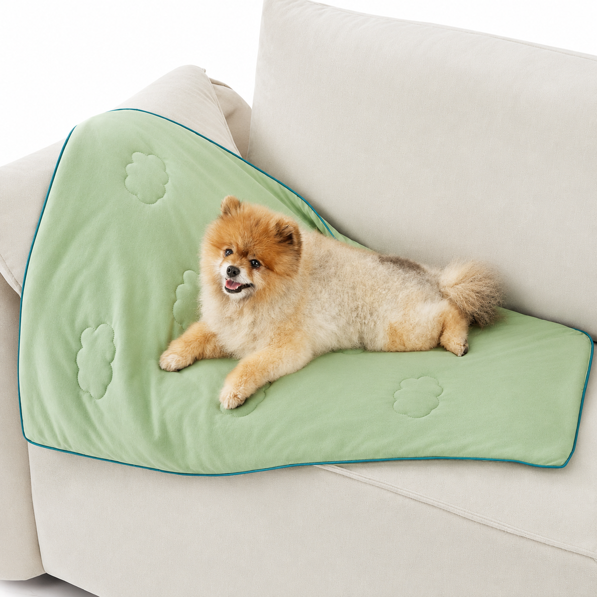 Cozy Pet Collection | Cooling Blanket for Dogs with Q-MAX>0.4 | Washable Summer Throw for Comfort in Hot Weather